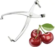 Cherry Pitter Tool, Heavy Duty Olive Pitter Tool,Cherry Stoner Pitter Core Remover, Portable Cherry Pitter kitchen aid with Space-Saving Lock
