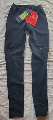 GORE Wear NWT R3 Partial Windstopper Women's Cycling Tights SZ S Black