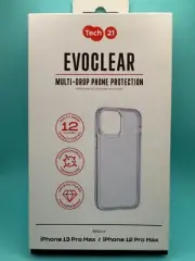 iPhone 13 Pro Max Case CLEAR EvoCLEAR Tech21 NEW Impact Tested iPhone 12 Pro Max