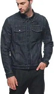 Dainese - Denim Tex Jacket, Motorcycle Jeans Jacket, Denim Fabric, Soft Protections On Shoulders And Elbows, Men's Motorcycle Jacket