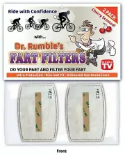 Cycling Bike FART FILTER Cyclist Gear Husband Gag Birthday Gift CHERRY AIR PM2.5