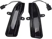 LED Dynamic Blinker Turn Signal Lamp Side Mirror Indicator Light For Mazda CX-3 CX3 2016-2018 CX-4 CX4 CX-5 CX5 KE 2016 (Yellow)