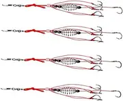 Kisangel Fishing Bait Hooks with Spring Feeder Tangle Design for Carp and Crucian Fishing Durable and Bait