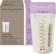 New Beginnings Breast Milk Storage Sterile, Hygienic & BPA Free 25 Bags