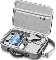 Mini 3/Mini 3 Pro Case, Portable Travel Bag Carrying Case for DJI Mini 3 Pro/Mini 3 Drone,RC Controller,Battery Charging Hub and Accessories