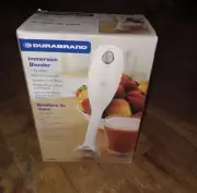 White Durabrand immersion blender