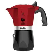Bialetti Brikka 4 Cup Red Espresso Coffee Maker