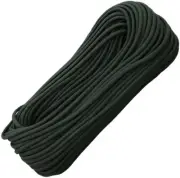 Marbles Parachute Cord Black Green Construction 100 Ft Length Rated For 550 Lbs