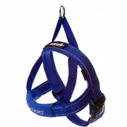 EzyDog Quick Fit Dog Harness - Small (46-55cm Girth) / Black