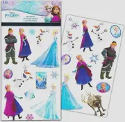 DISNEY FROZEN Elsa Anna Kristoff Olaf Sven Snow Sisters Sticker sheets