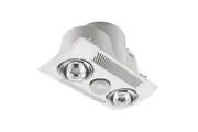 Clipsal Airflow Ensuite 3 In 1 Bathroom Heater Non-Ducted White | 6600ADS-WE