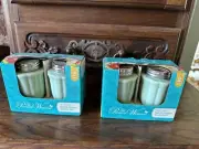 New Pioneer Woman Jade Jadeite Salt & Pepper Shakers NIB