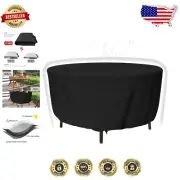 Ultimate Weather Protection Round Table Cover, 72" Diameter - Lifetime Guarantee