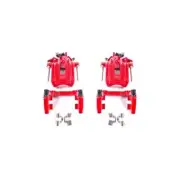 Power Stop Fits 00-06 Audi TT Quattro (w/Non Vented Rotors Only) Rear Red Calipe