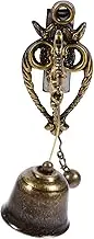 Garneck Retro Animal Doorbell Creative Hanging Decor for Home Entry Unique Vintage Design Craftsmanship Elegant Wind Chime for Garden and Restaurant Wall Decoration
