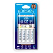 Panasonic Eneloop Smart Fast Charger & 4 x AA Batteries