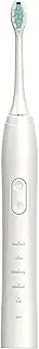 BNEI Sonic Electric Toothbrush, 5 Modes, 2-Minute Timer, Memory Function, 38,000 Beats/Minute, Navy/White/Pink/Green (White)
