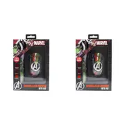 2x Marvel Avengers Bluetooth Wireless Mouse w/ Pad Computer/Laptop Accessory 9y+