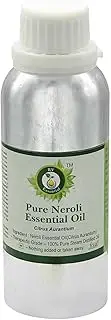 R V Essential Pure Neroli Essential Oil 1250ml (42oz)- Citrus Aurantium (100% Pure and Natural Steam Distilled)