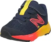 [New Balance] Fresh Foam Arishi v4 Bungee Lace with Hook and Loop Top Strap Trainers, Black, EU 43