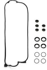 Vincos Engine Valve Cover Gasket Set w/Spark Plug Tube Seals and Grommets 12341PT0000 VS50365R VCHO012 036-1791 Compatible with Accord 156CC 90-93 F22B2 94-97 Odyssey 95-97 Prelude F22A1 93-96 2.2L