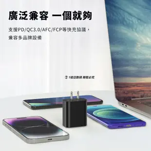 GaN 30W 充電器 2C1A 充電頭 三孔 氮化鎵 充電頭 PD 適用 iPhone 14 15 小米【APP下單最高22%點數回饋】