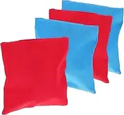 GANAZONO 4Pcs Bean Bags for Toss Games Small Bean Bag Toss for Outdoor and Indoor Parties Enhances Hand Eye Coordination Teamwork