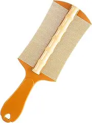Dog Grooming Comb, Cat Flea Comb, 2.17x0.39in, Ergonomic Grooming Groom, Stainless Steel Teeth, Flopper Removal for Untangling Pet, Sensitive Skin Care in Pets