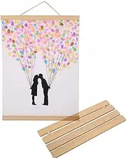Magnetic Photo Frame, Wooden Poster Frame,for Picture, Artwork Canvas,Posters Hanger,Wall Hanging Frames Home Decor-White Wood Mother's Day Valentine's (Size: 8.27Inch)