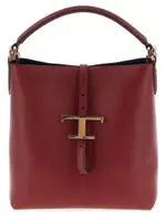 [Tod'S] Tod'S-T Timeless Borse A Mano Bordeaux-Donna OS