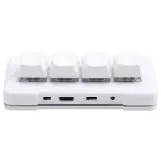 MK424BT 4-Key Mini Customized Keyboard with Mechanical Blue Switch6411