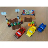 在飛比找蝦皮購物優惠-二手 樂高 LEGO 10744 汽車總動員 閃電峽谷競賽