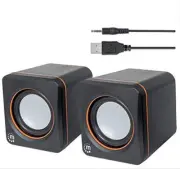 Wired Speaker, Small Computer Speakers for Desktop, USB Powered Small Speakers