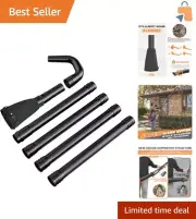 Quick-Setup Gutter Cleaning Kit - Compatible with 1.5 to 4.72-inch Outlets