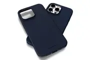 MERCURY Phone Cover Case Soft Feeling Jelly for iPhone 15 Pro Max - Navy Blue