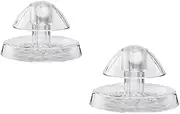POPETPOP 2pcs Snail Catcher Clear Snail Pest Catch Box Plastic Leech Catcher Snail Trap for Water Fish Tank Aquarium 6cm 8cm
