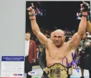 RANDY 'The Natural' COUTURE Hand Signed 8'x10' Photo + PSA DNA COA Q81238