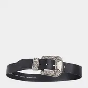 [Golden Goose] Golden Goose-Belts Blacks And Greys-Donna 90