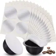 Aluminum Foil Lids Seals Compatible With Nespresso Vertuoline Capsules 63