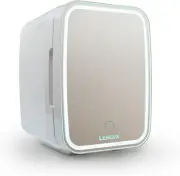 Lenoxx 4L Cosmetics, Beauty & Skincare - Sleek & Stylish Mini Fridge - Easy P...