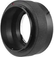 M L Lens Mount Adapter Ring Al Num Alloy for Minolta Md Mc Mount Lens to Z5/Z6/Z7/Z50 Z-Mount Mirrorl Camera Black