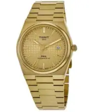New Tissot PRX Powermatic 80 Automatic Men's Watch T137.407.33.021.00 - Gold