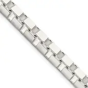 22 Inch Sterling Silver 7mm Box Chain
