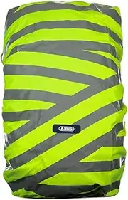 ABUS Reflective rain Cover for Backpacks - Lumino X-Urban Cover - Waterproof & Visible Backpack Cover - Yellow/Silver