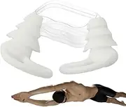 Earplugs for Swimming - Waterproof Silicone Noise Cancelling Earplugs,Comfortable Ear Protection Ear Plugs for Men, Women, Swimmers, Adults