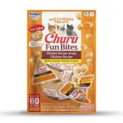 Inaba Churu Fun Bite Cat Treats Chicken Recipe Wraps Chicken Recipe 6 x 36g