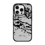 iPhone 16 Pro Impact Case MagSafe Compatible black on white