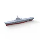SSMODEL 1/350 Model HMS Colossus Class Aircraft Carrier Full Hull Segmented hull