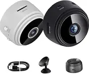 Hidden Camera Wireless, Mini Spy Magnetic1080P HD Camera for Home Security, APP Control Surveillance Camera Indoor Outdoor for Secret Cam with Night Vision (2Pcs*Mix)