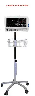 Rolling stand for Welch Allyn 6200 ATALS PATIENT monitor new (small wheel )
